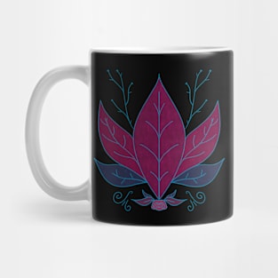 Stained Glass Plants Mug